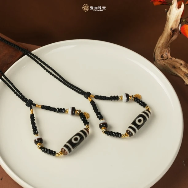 壹加师姐｜手工设计横版大p三玛瑙项链多样性发一个