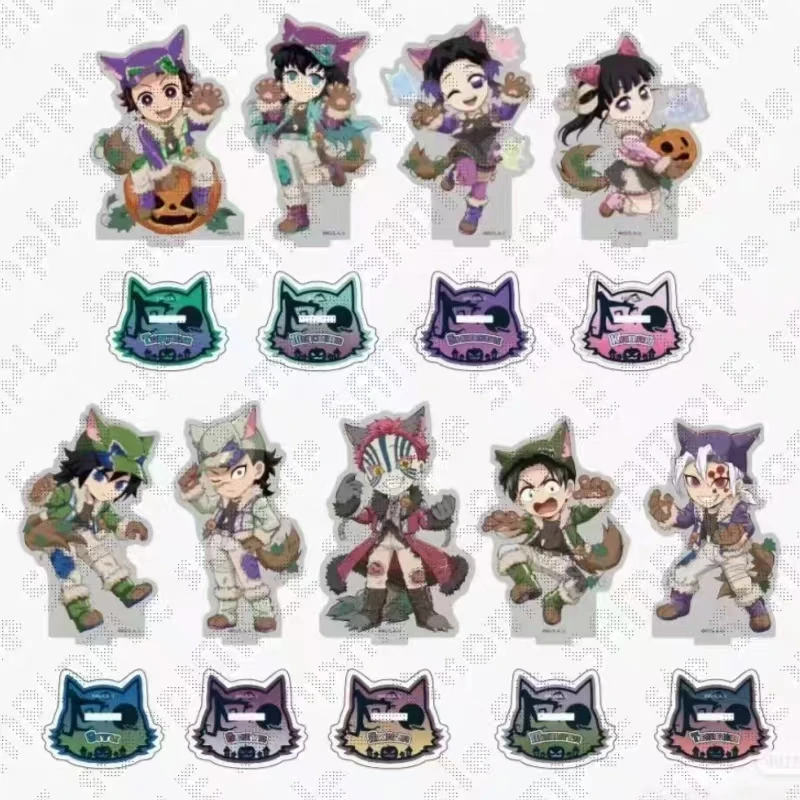 鬼灭之刃万圣节限定立牌A款盲盒