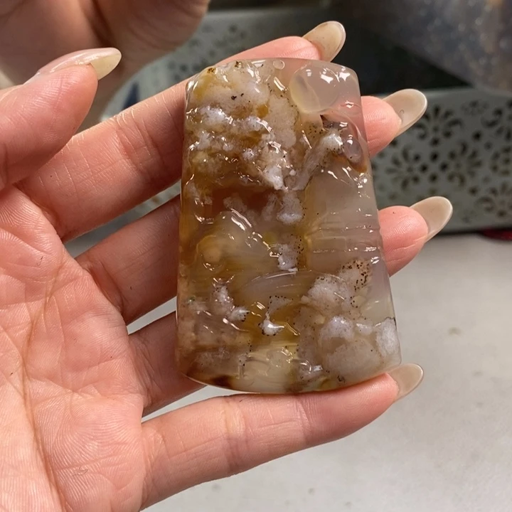 玛瑙/玉髓吊坠(不含链)未镶嵌