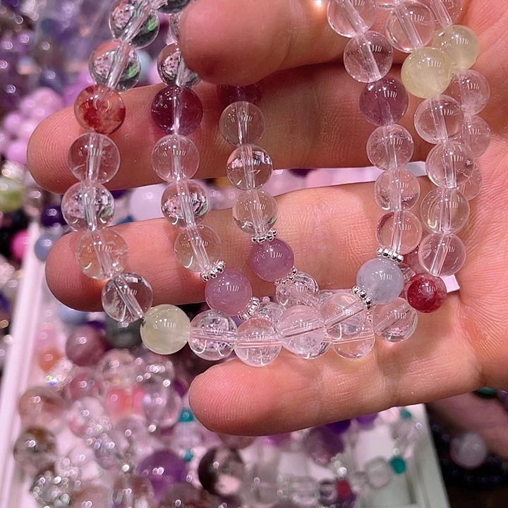 水晶手串未镶嵌8号