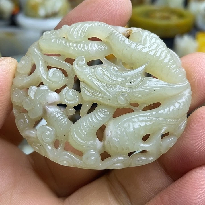 颈饰未镶嵌和田玉