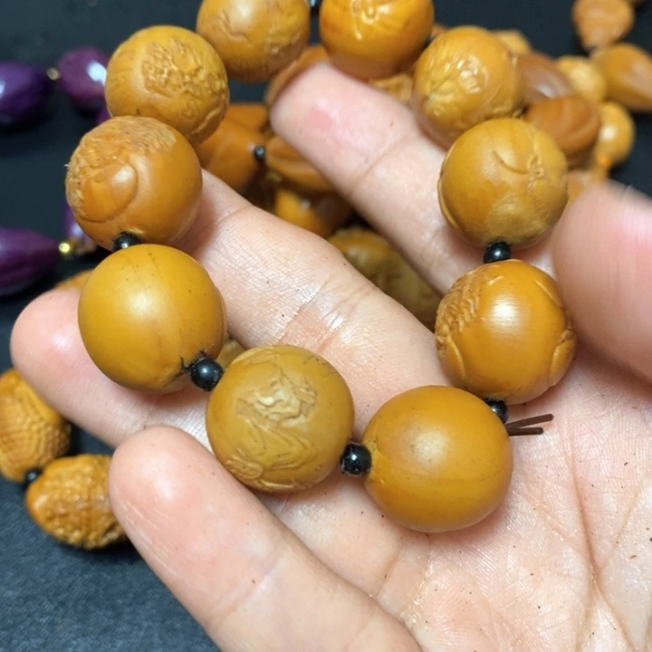 手串/手链橄榄核橄榄微瑕正圆