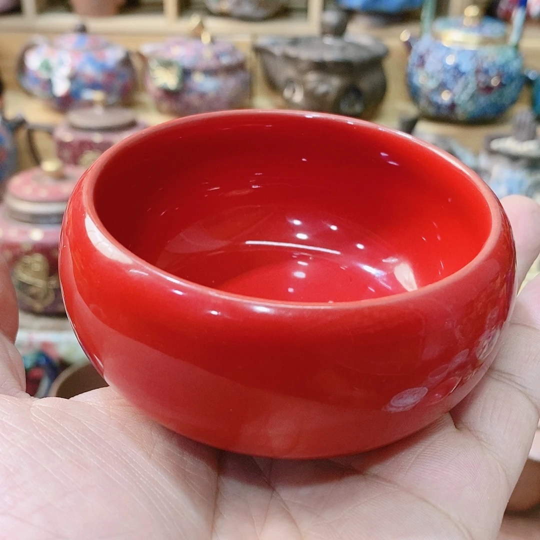 粗陶志野柴烧茶具