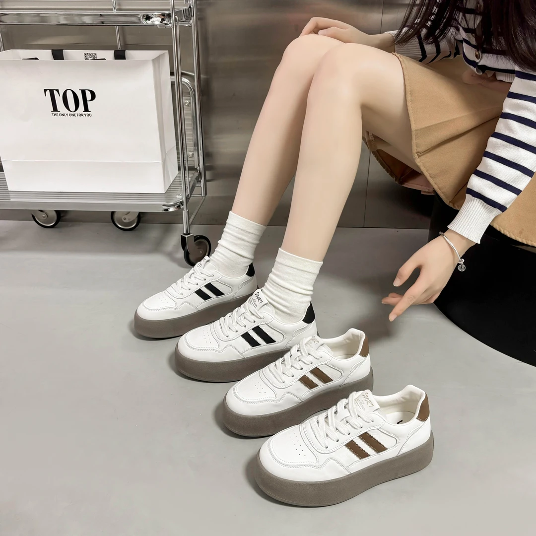 56022215女鞋德训鞋运动时尚百搭厚底网红舒适透气春季秋季韩版