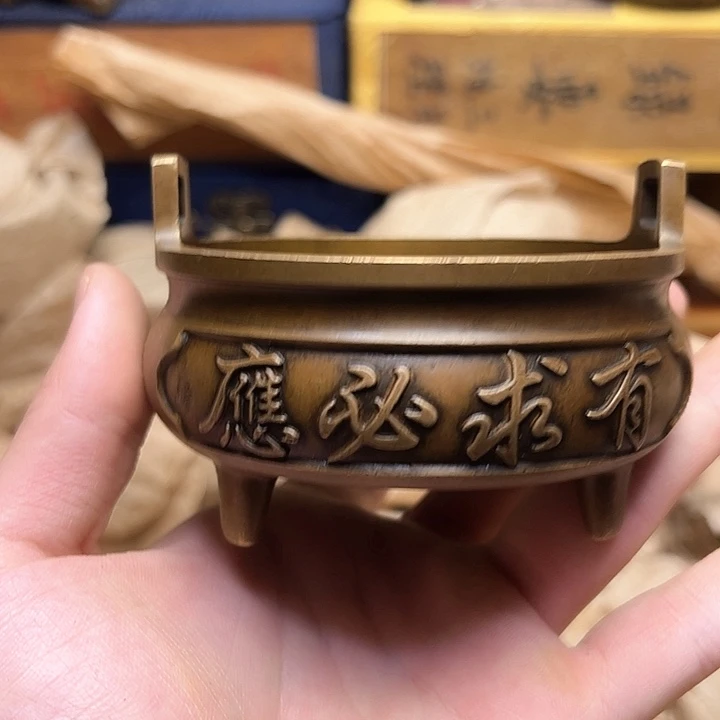 文玩铜器做工精良