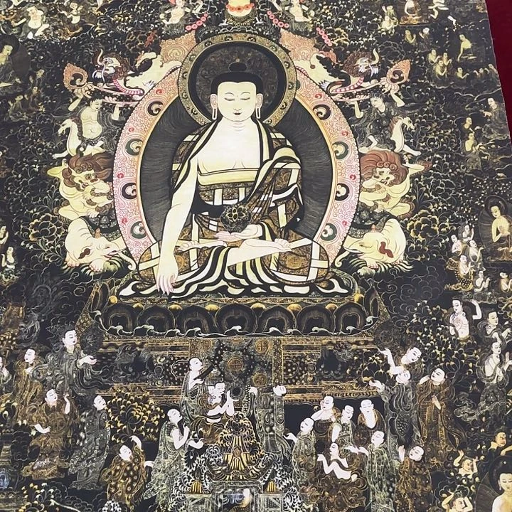 卷轴画唐卡作品欣赏