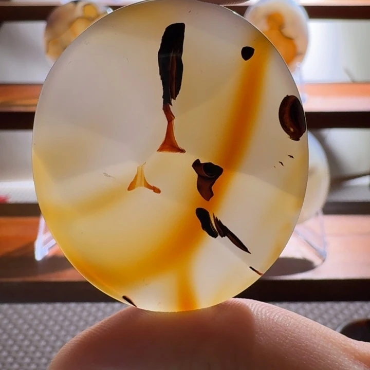 玛瑙/玉髓合金颈饰