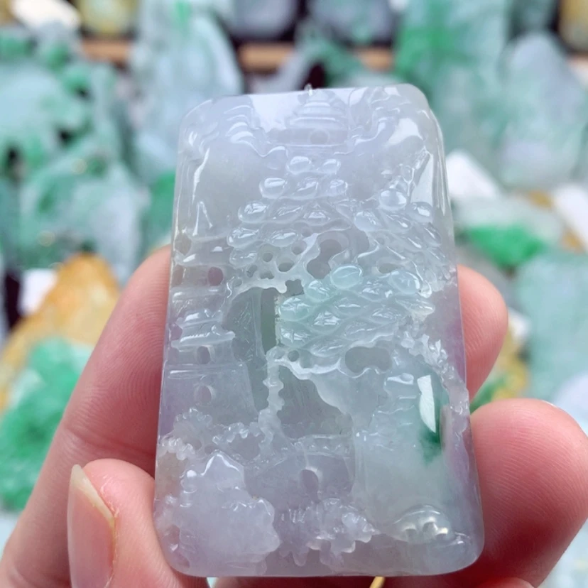 【闪购商品】翡翠吊坠(不含链)未镶嵌