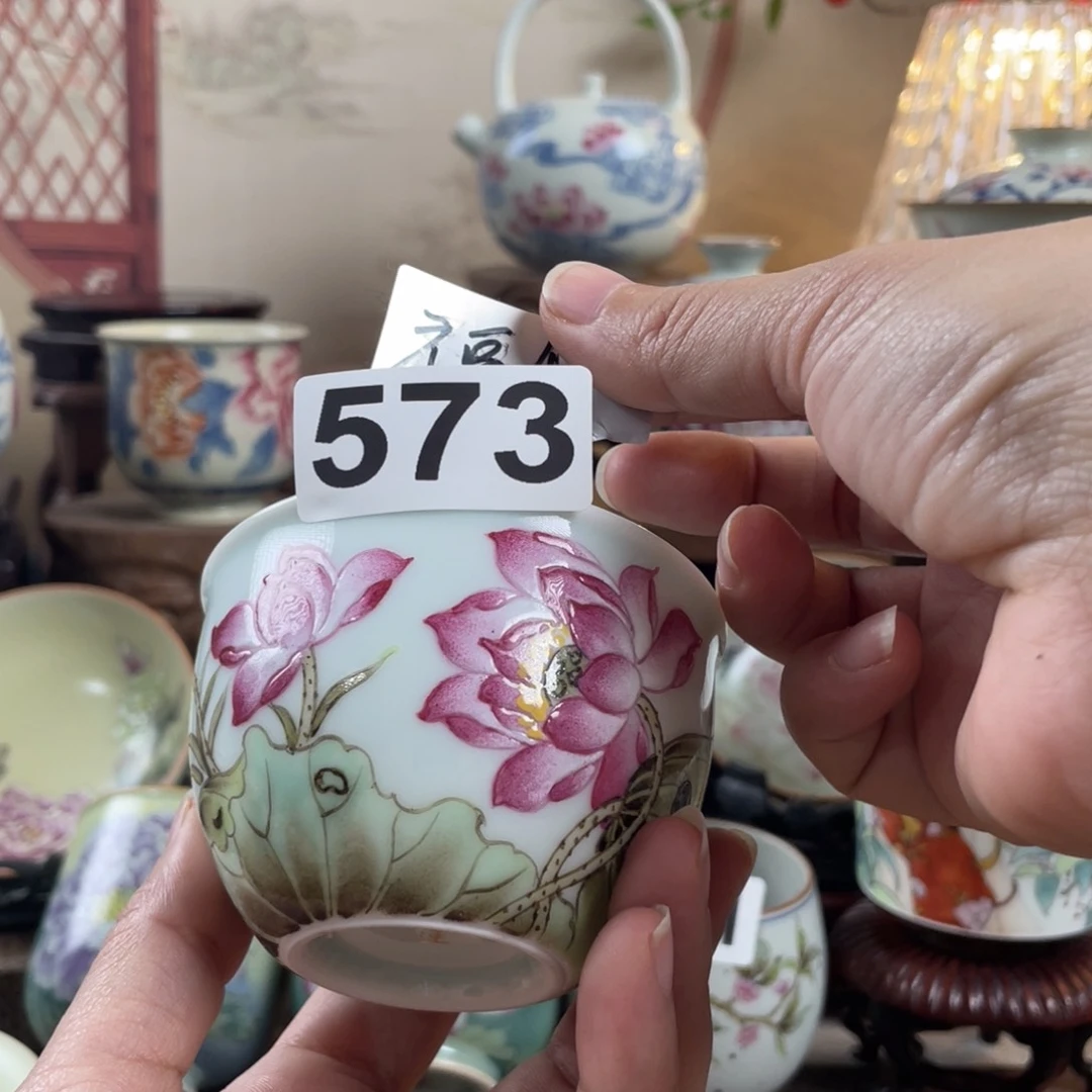 景德镇手绘茶具原创茶具