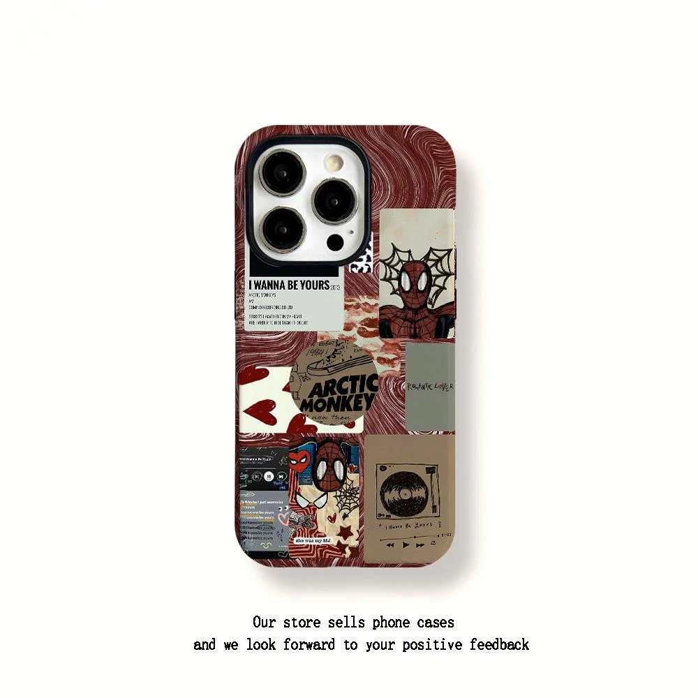 菲林二合一蜘蛛侠适用苹果16手机壳iphone15华为oppo全包vivo43