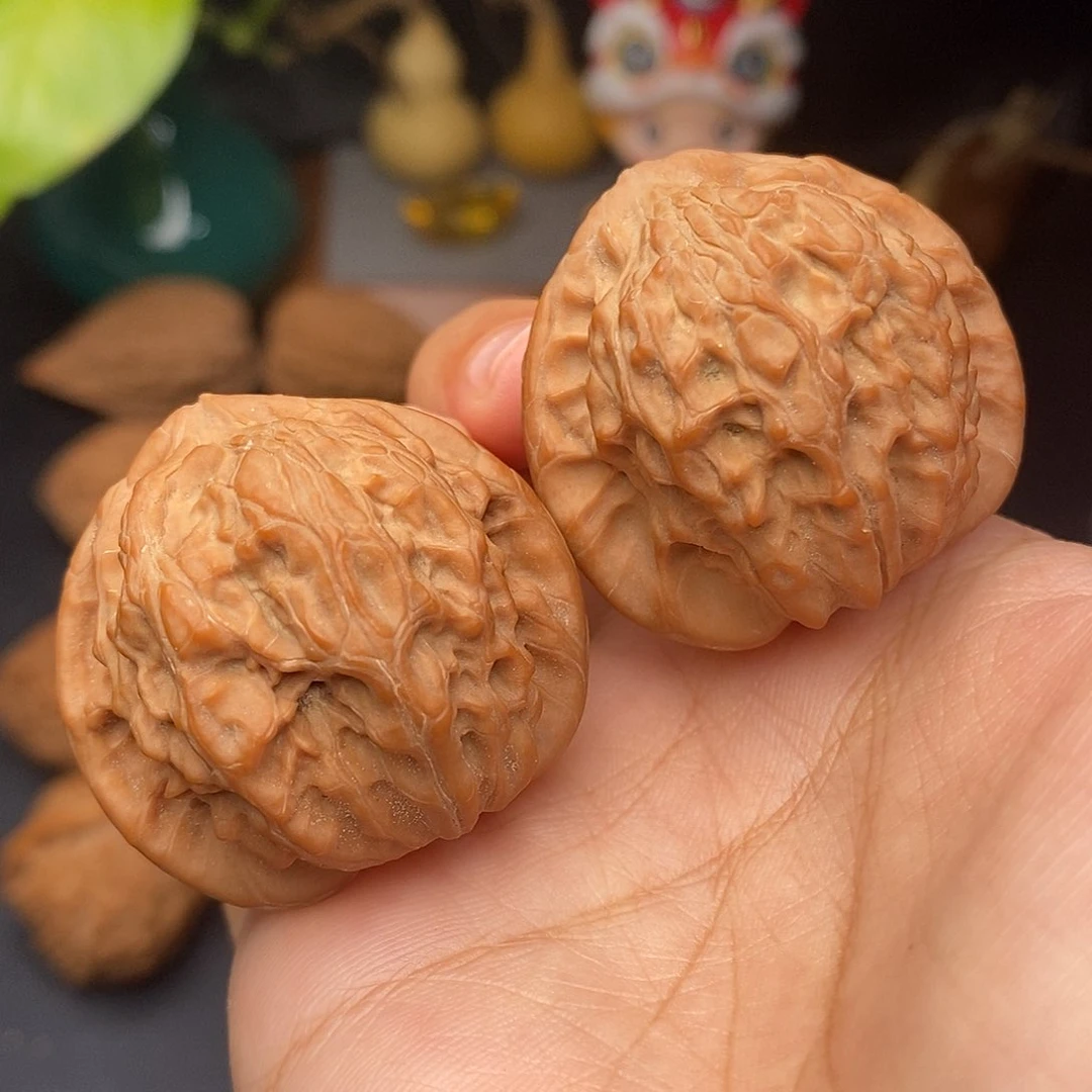 把件文玩核桃七步沟