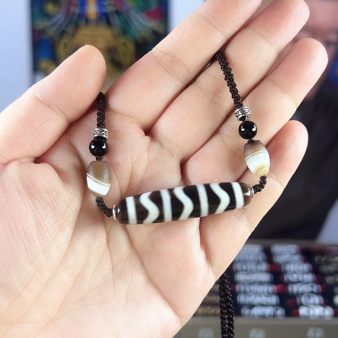 玛瑙/玉髓合金颈饰～行运