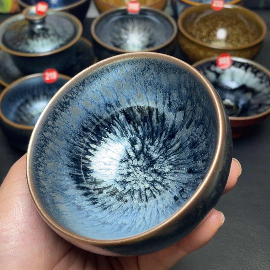 顺***。茶盏17建窑建盏茶盏