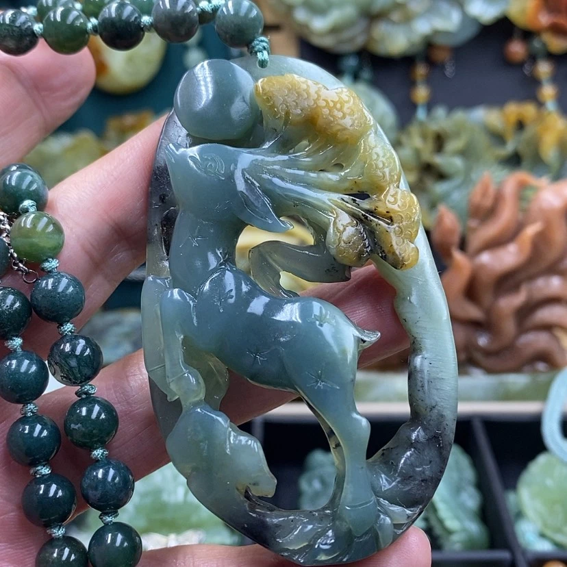 【闪购商品】未镶嵌岫玉吊坠