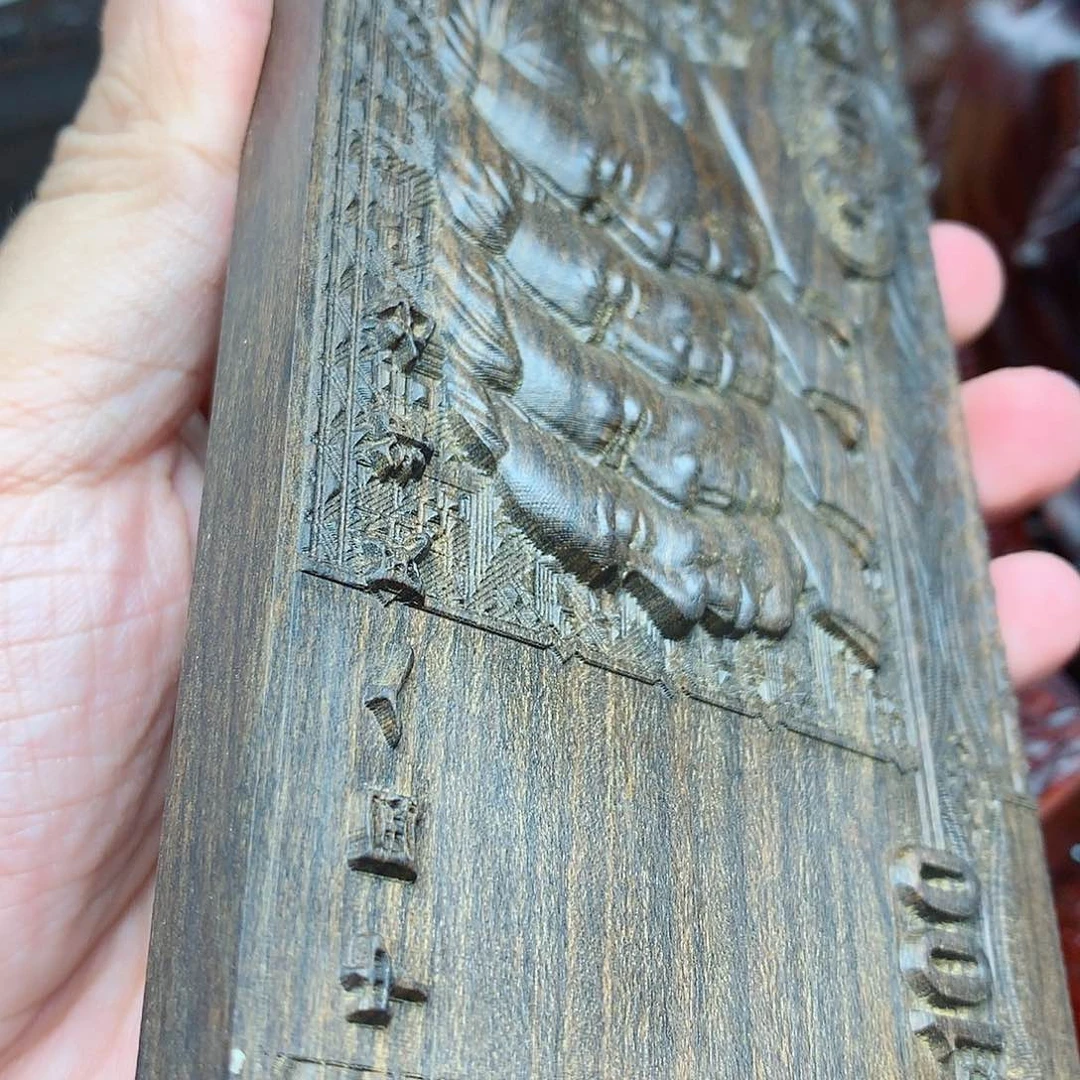 木大叔加厚绿其老版摆件88