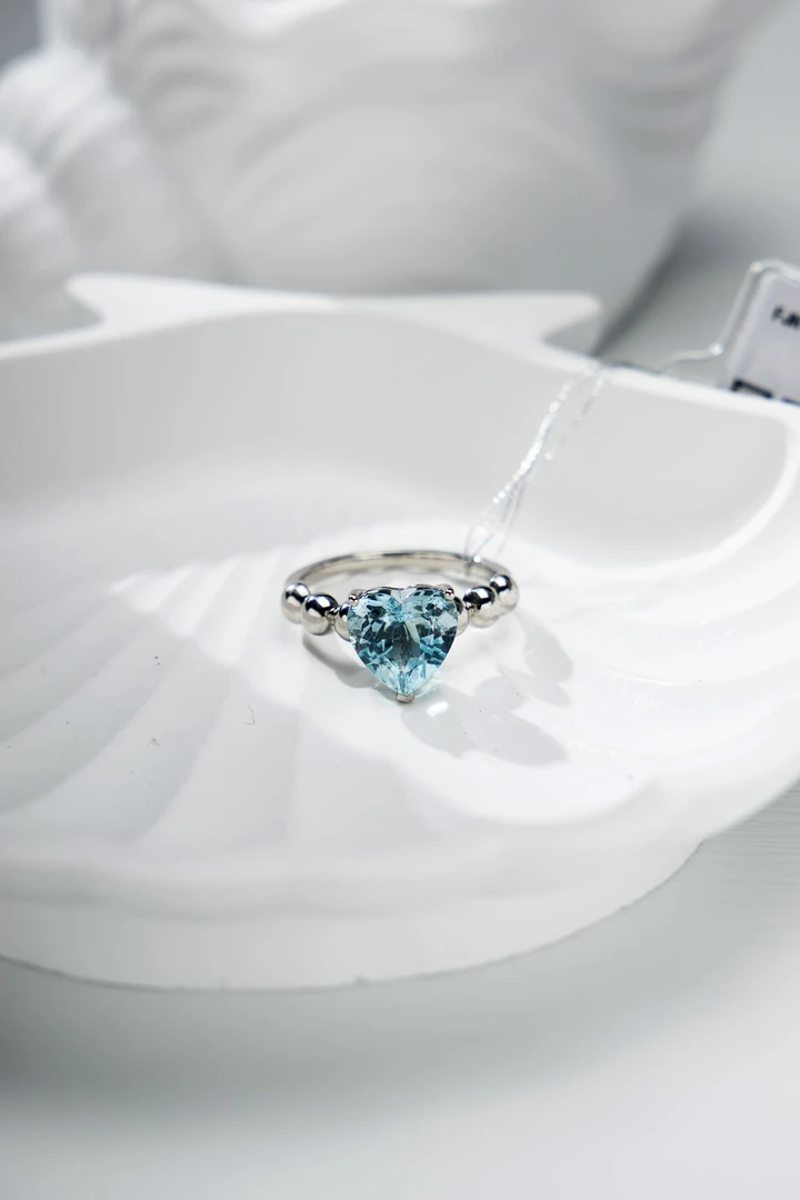 【一菲臻选】海蓝宝戒指-ZZJ284|BHL1