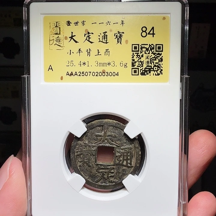 铜瀚海文物A大定背酉3004