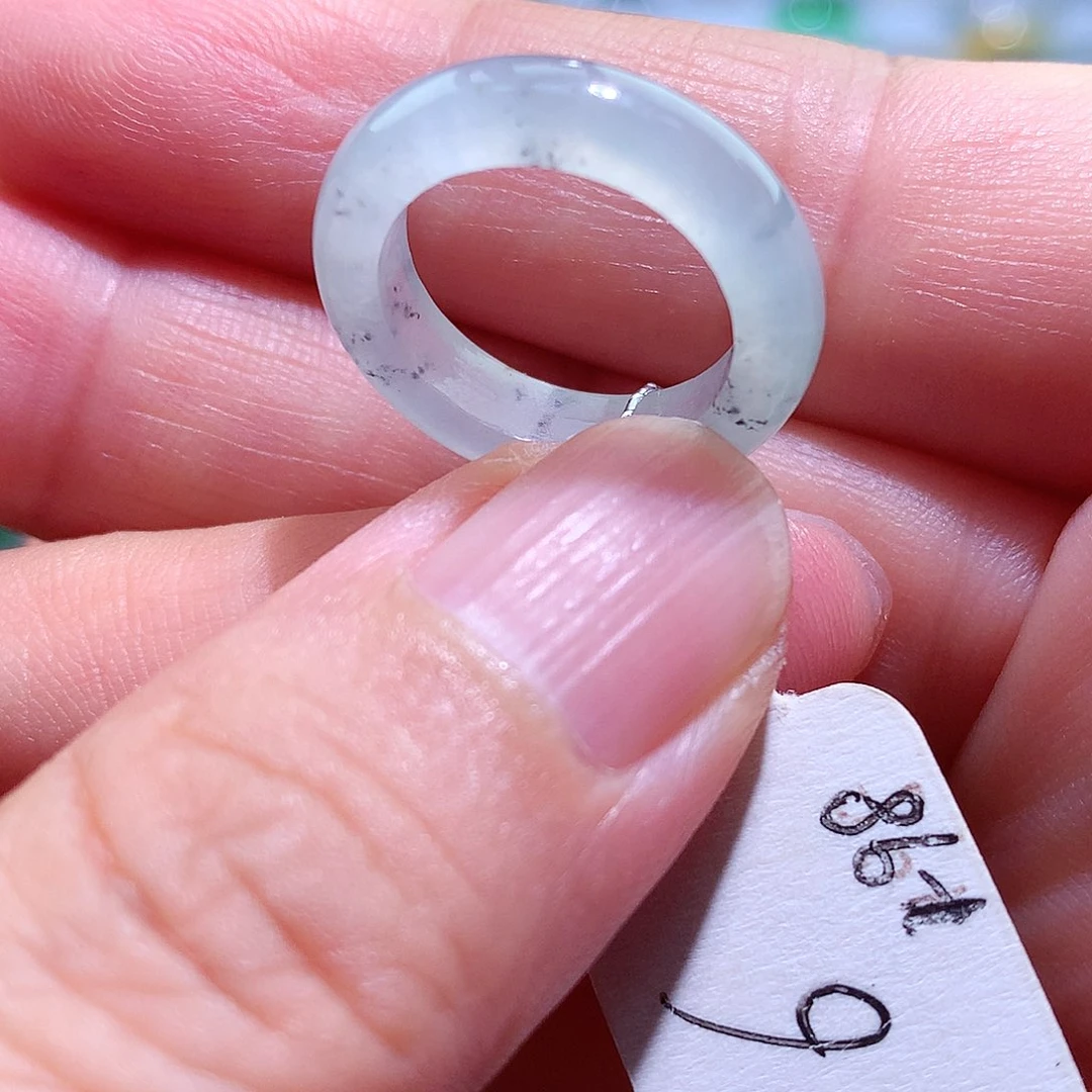 翡翠戒指未镶嵌6号