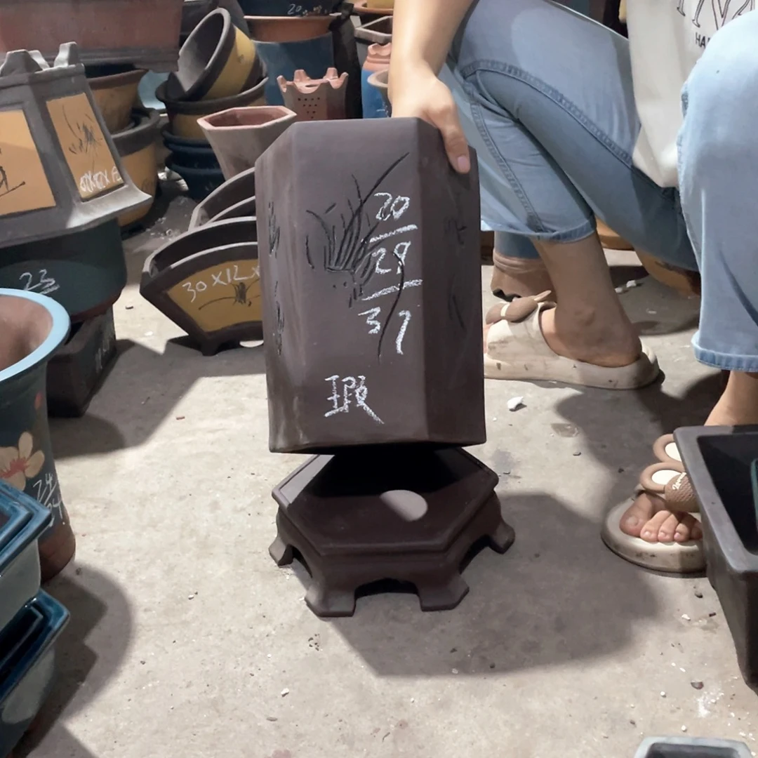 紫砂花盆紫砂之都