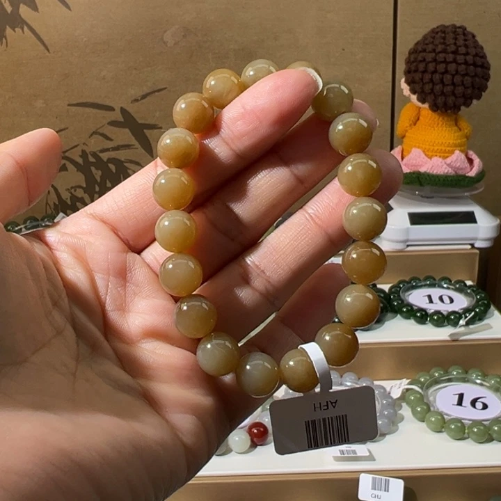 和田玉未镶嵌手串