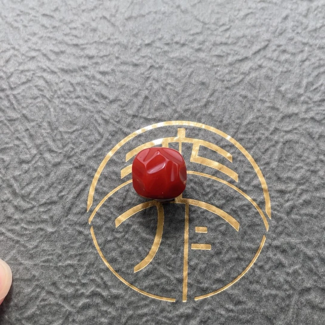 南红玛瑙未镶嵌配饰锦红12.2