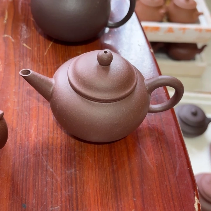 茶壶紫砂紫泥水平150cc