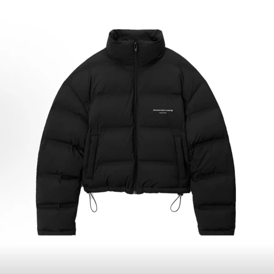 未使用 ALEXANDER WANG (老佛爷)Alexander wang 黑色立领羽绒服