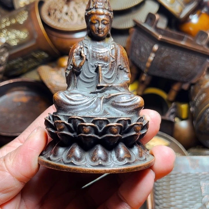 铜器摆件收收藏藏