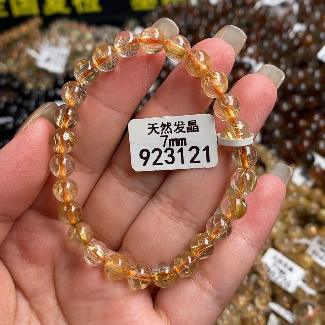 水晶手链未镶嵌水