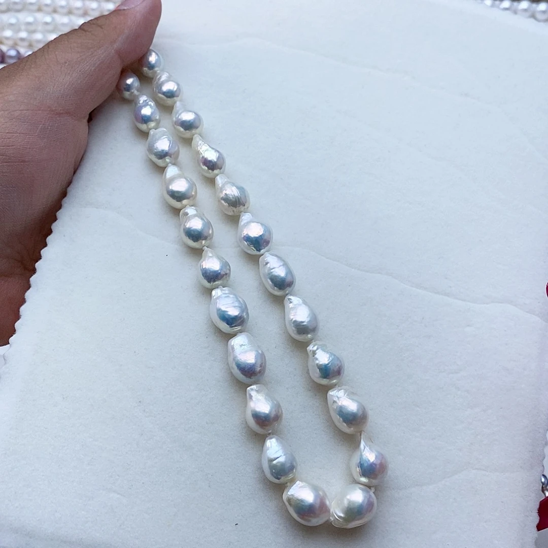 淡水珍珠未镶嵌颈饰巴洛克项链