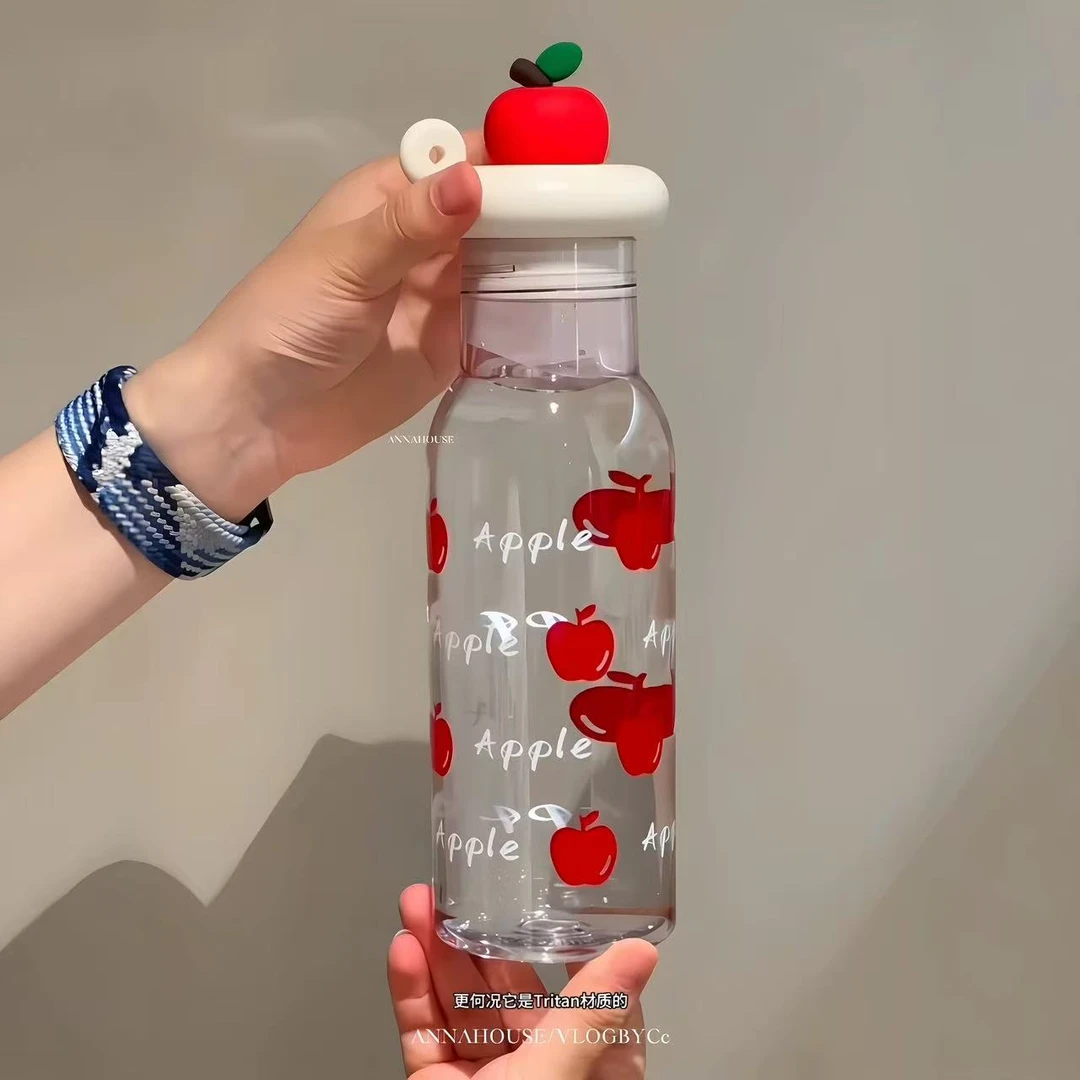 便携随手苹果水杯