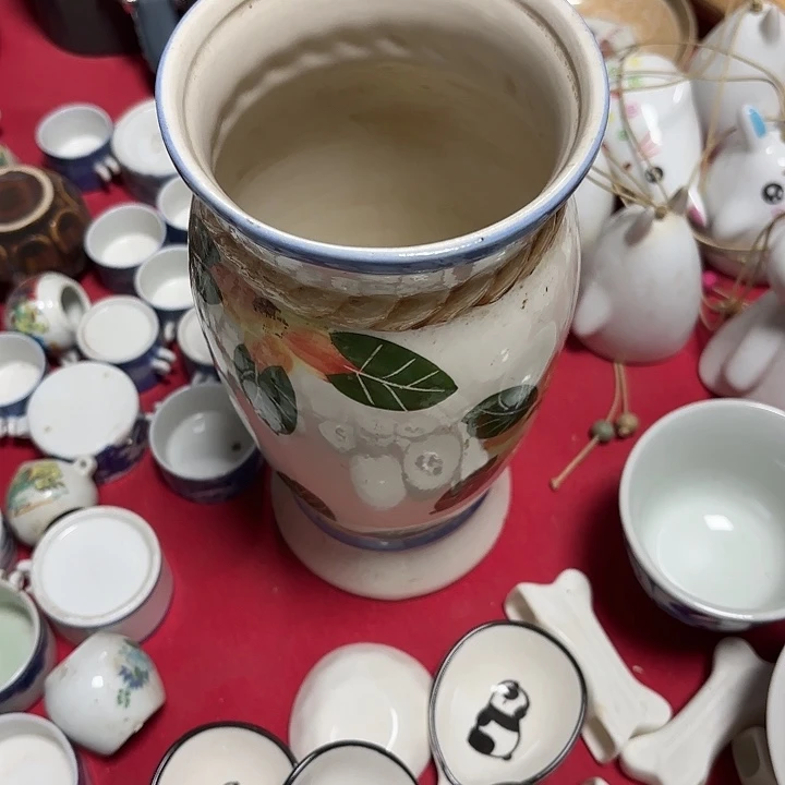 狼***牙摆件陶瓷摆件不固定一件