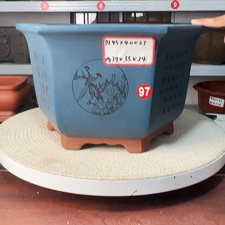 紫砂花盆紫砂花盆