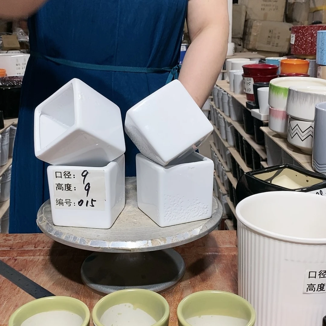 【闪购商品】微瑕花盆-015-4个