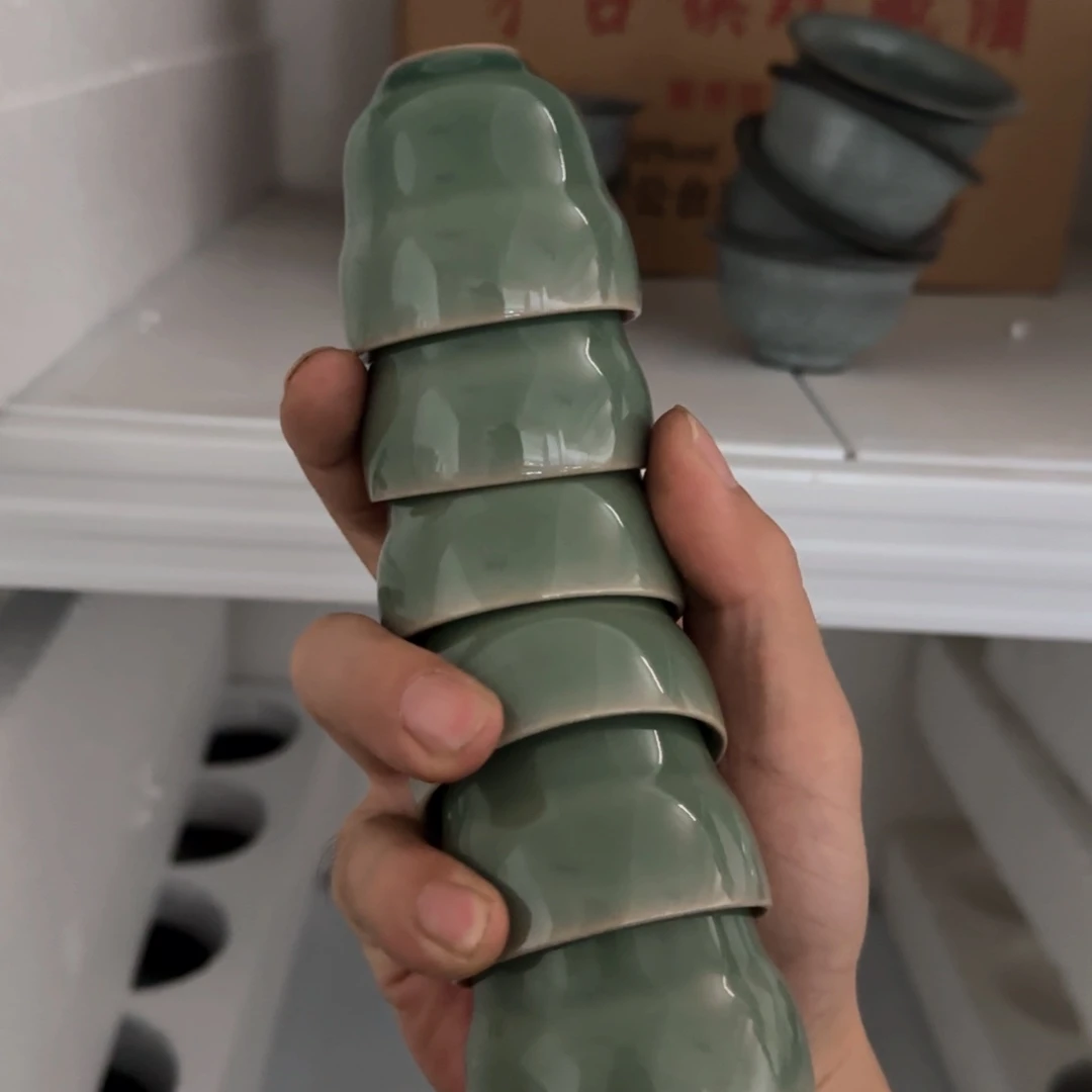 小金茶具青瓷茶器