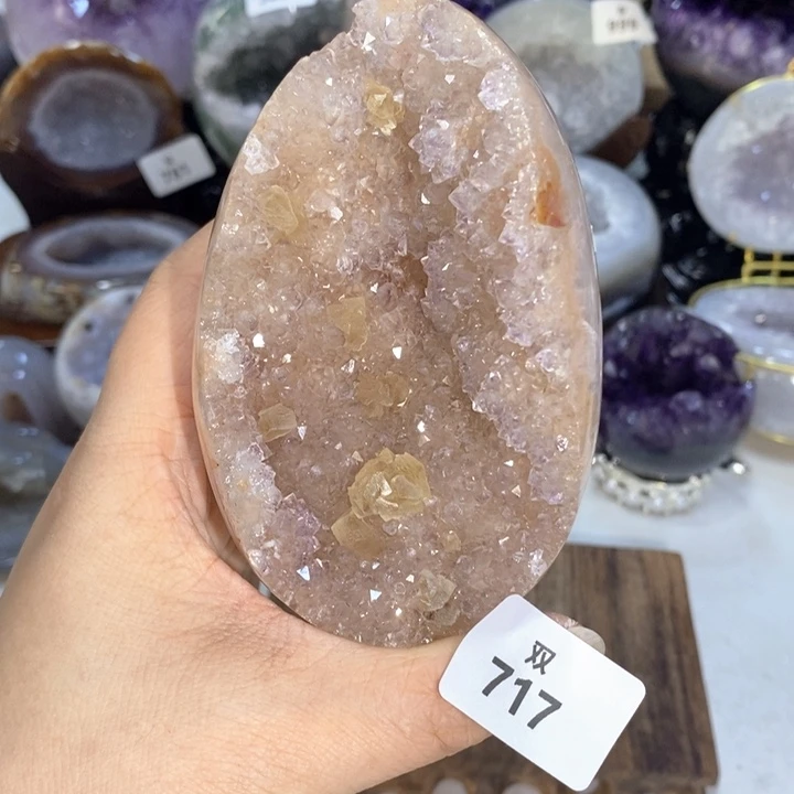 未镶嵌大型摆件（非配饰）水晶方解石