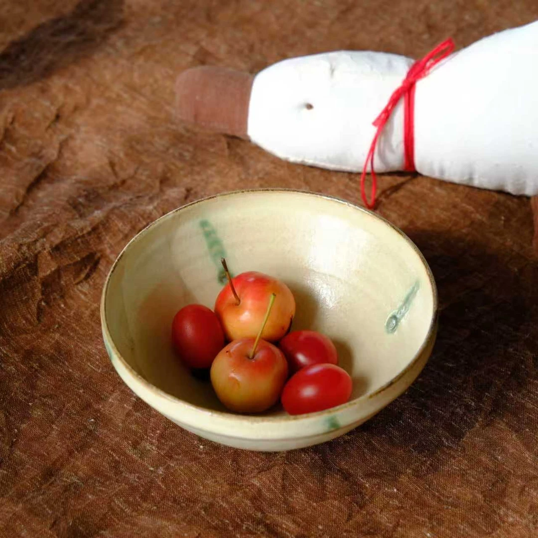 小喜宅 天水碧斗笠小碗（口径约14cm）
