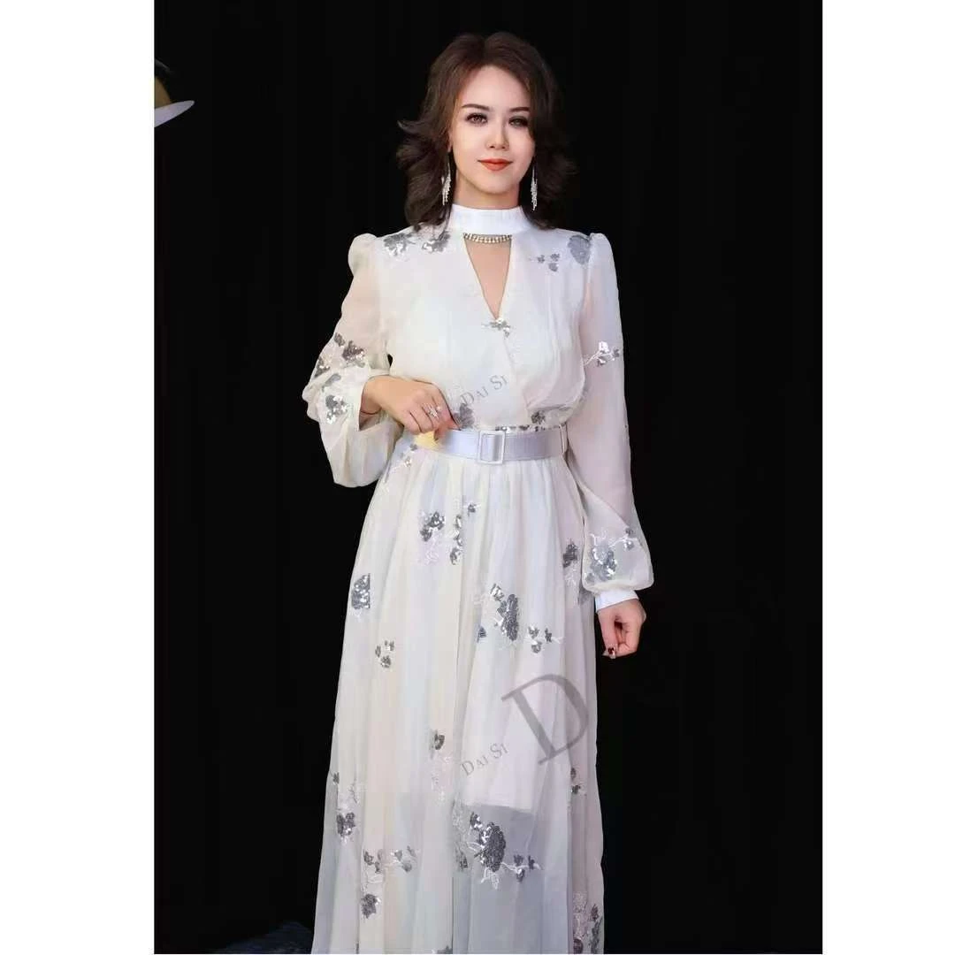 8797【服装批发】名媛气质风轻奢女装连衣裙