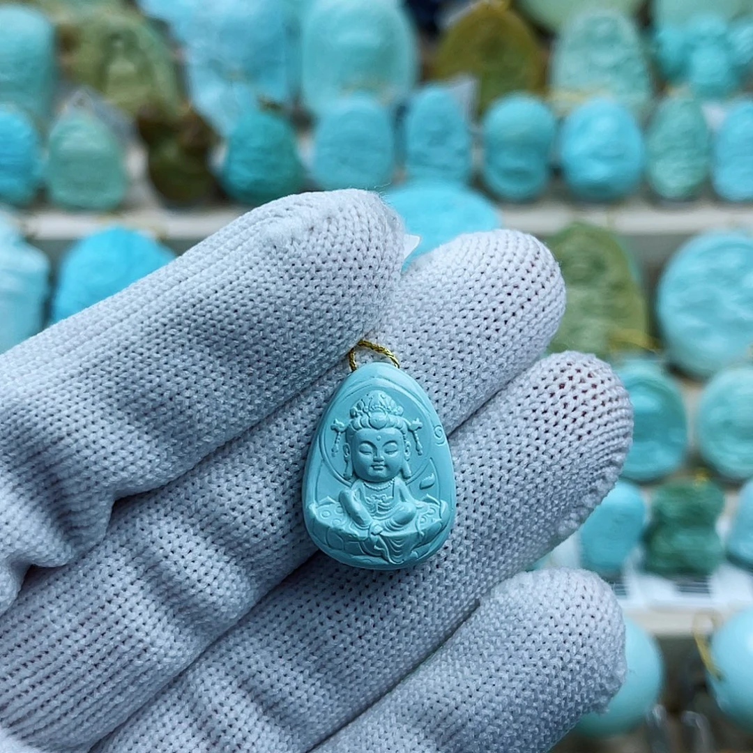 绿松石未镶嵌珠宝奇石