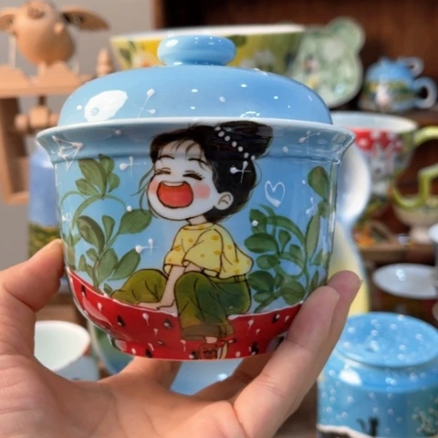 炉景德镇釉下手绘陶瓷