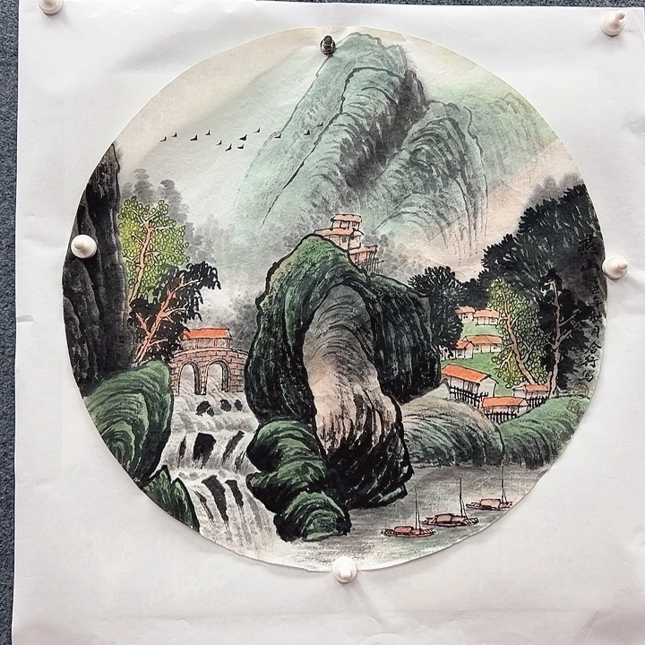 国画闫合行画家国画