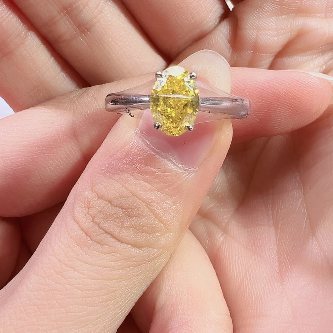 18K金镶嵌实验室培育钻石13圈