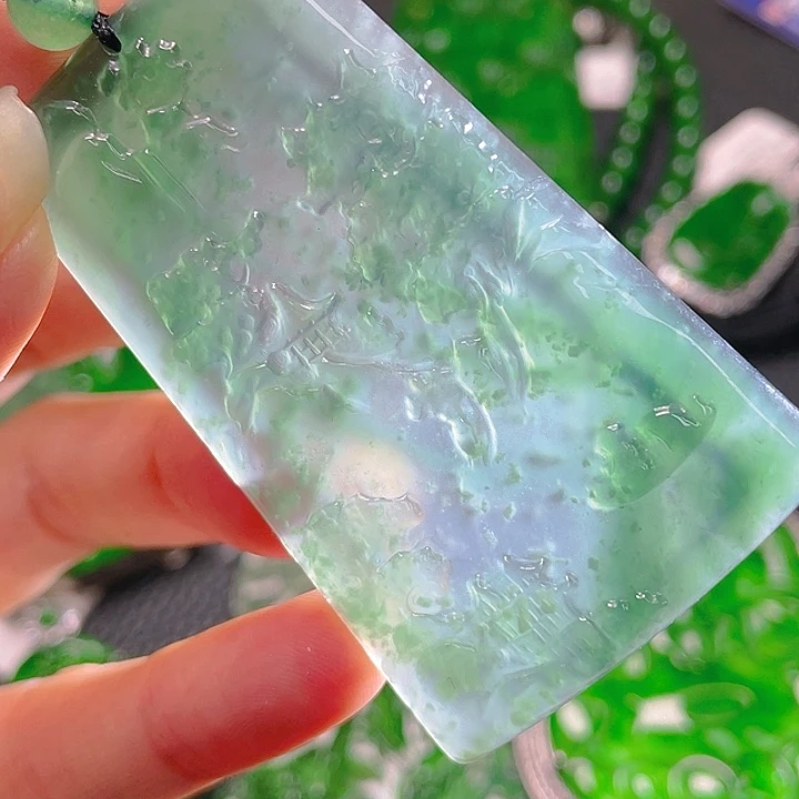 翡翠颈饰未镶嵌89，