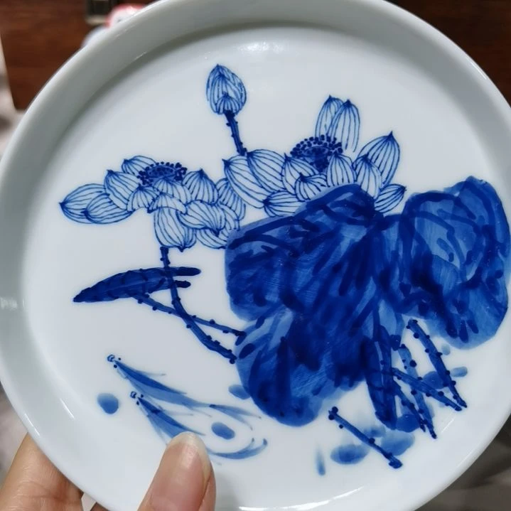 抬***光杯张学鸿老师青花