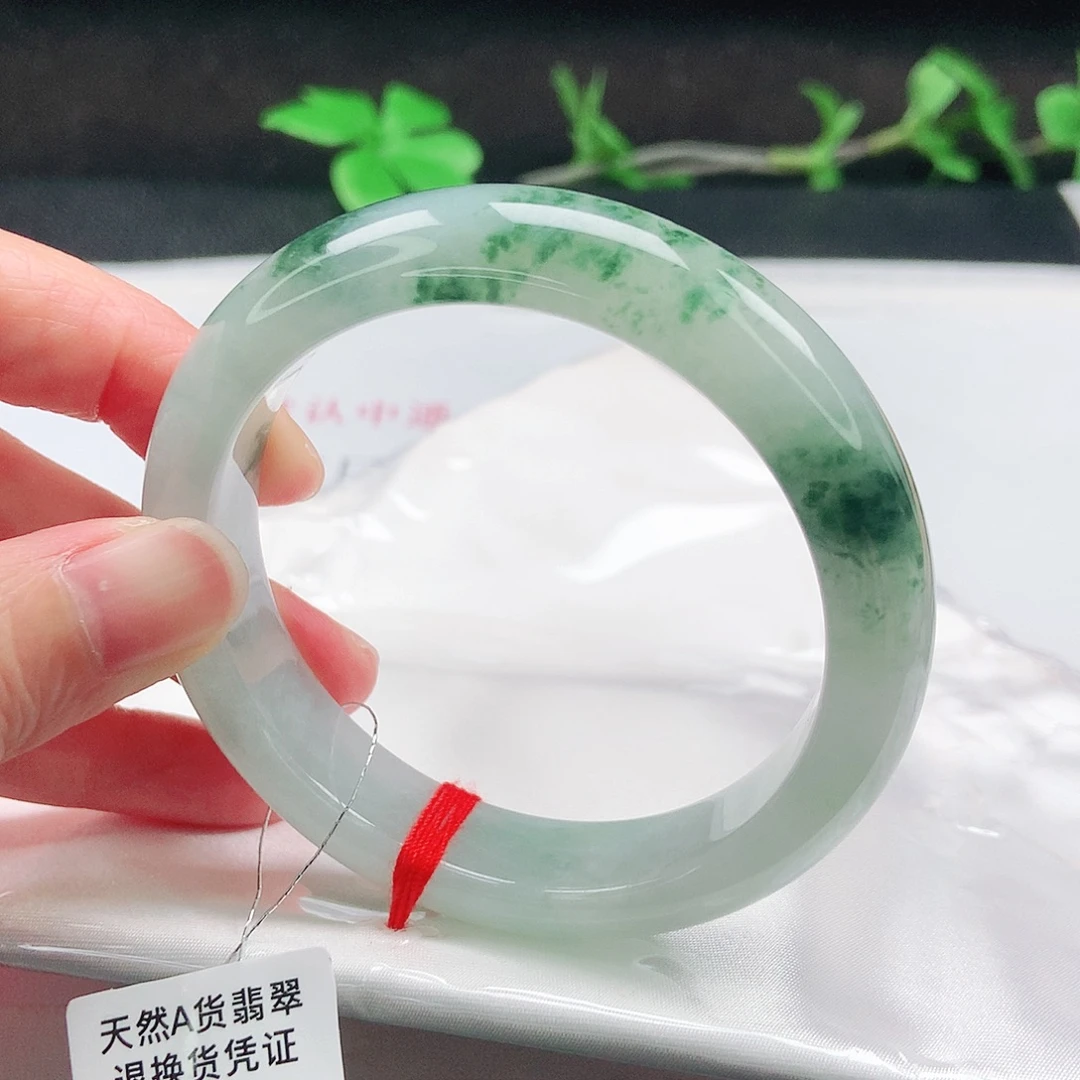 未镶嵌手镯翡翠56圈