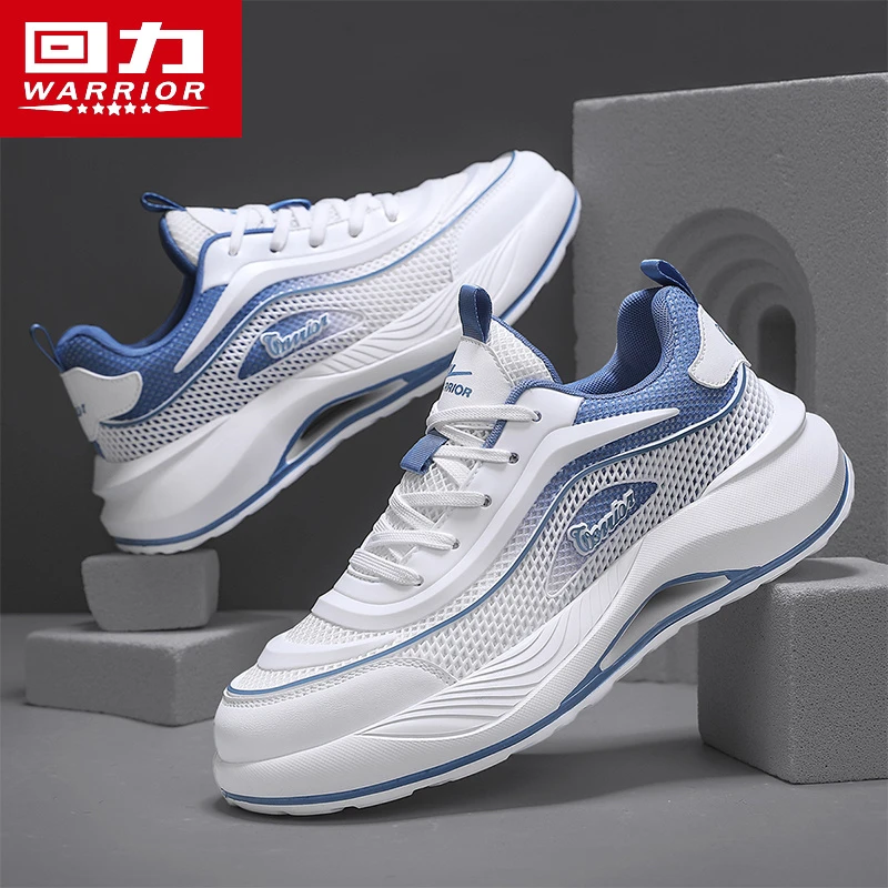 回力跑步鞋子男款休闲百搭运动男鞋夏季透气网面镂空时尚韩版潮鞋