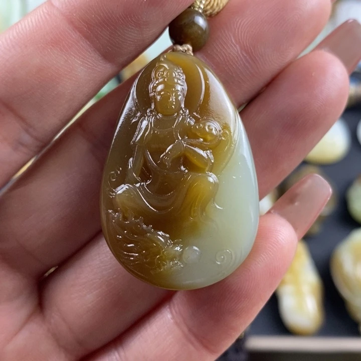 和田玉挂件未镶嵌