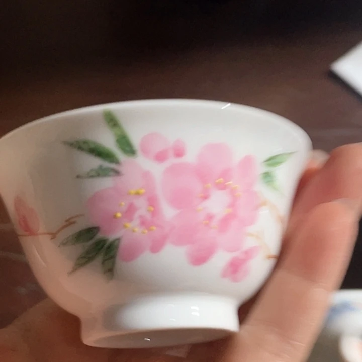 瓷片景德镇高温陶瓷主人杯