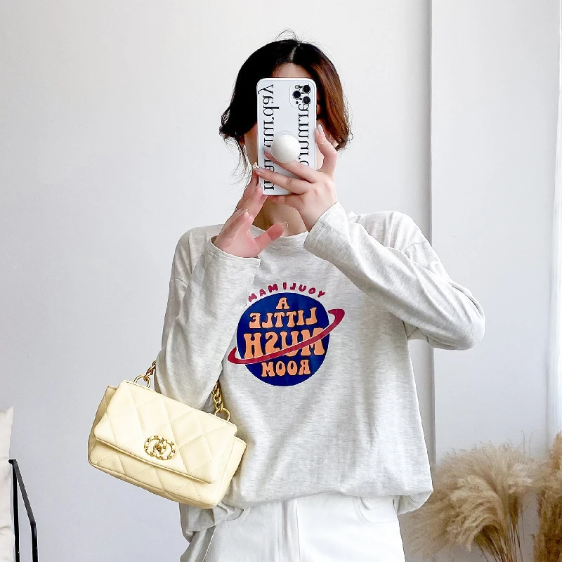 哺乳上衣服外出侧开口大码辣妈穿搭外穿春装喂奶潮妈浦乳期春秋款