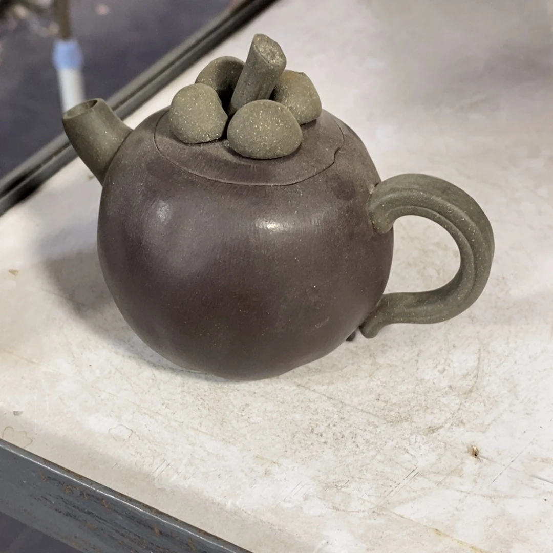 茶壶紫砂原矿手工134
